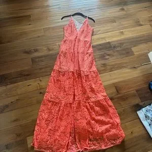 Dress the Population | Dresses | Dress For The Population Melina Lace Fit  And Flare Maxi Dress Size M | Poshmark